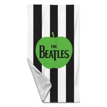 Uterák Beach Towel: Apple Logo Stripes (Multicolour)