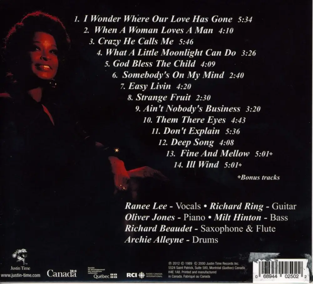Deep Song (A Tribute To Billie Holiday)