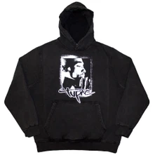 2Pac, Mikina Spray Photo, Unisex, Šedá