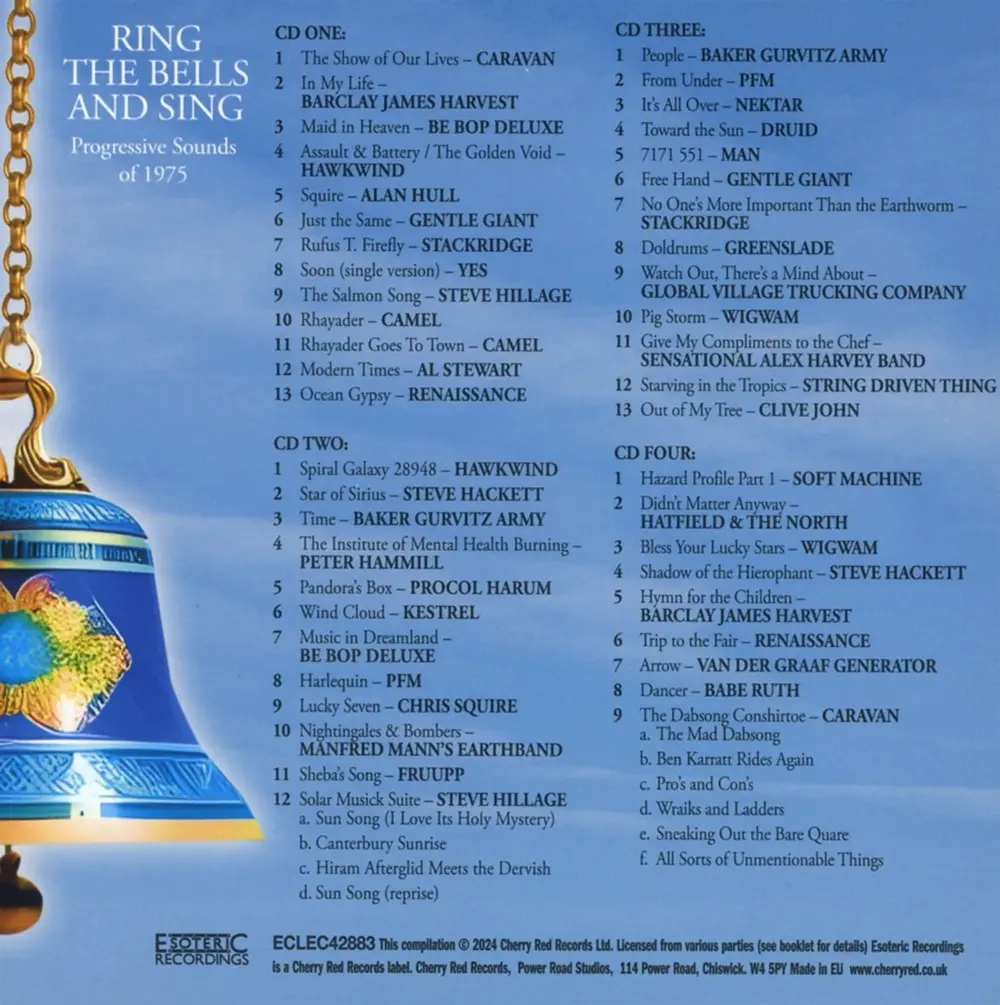 RING THE BELLS AND SING - PROGESSIVE SOUNDS OF 1975