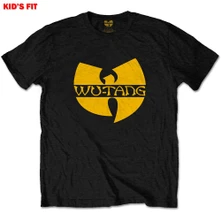 Wu-Tang Clan, Tričko Logo, Dieťa, Čierna