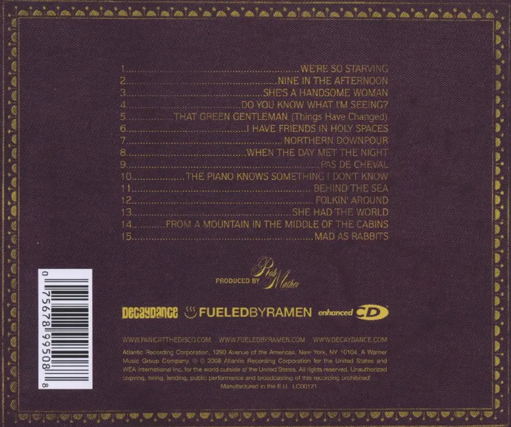 Panic! At The Disco – PRETTY.ODD (CD)