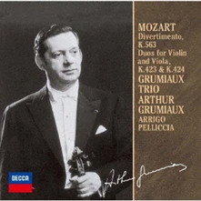 CD Grumiaux, Arthur - Mozart: Divertimento K.563. Duets