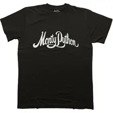 Monty Python – Logo Mono (Nero) (Maglietta)