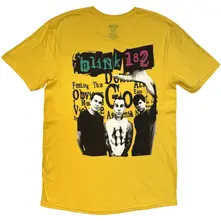 Unisex T-Shirt: Collage (Yellow) (Back Print) thumbnail