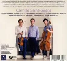Renaud Capuçon, Bertrand Chamayou, Edgar Moreau – SAINT-SAËNS: SONATES ET TRIO (CD)