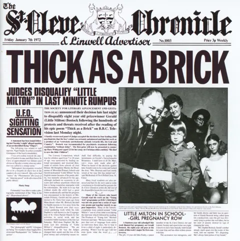 Thick As A Brick (The 2012 Steven Wilson Stereo Remix)