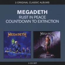 CD Rust In Peace / Countdown To Extinction (Box Set)