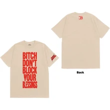 French Montana, Tričko Don't Block Your Blessings, Unisex, Natural