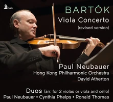 Paul Neubauer, CD BARTOK: VIOLA CONCERTO (REVISED VERSION), DUOS (ARR. P. BARTOK)