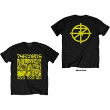 7 Seconds, Tričko WTRT, Unisex, Čierna