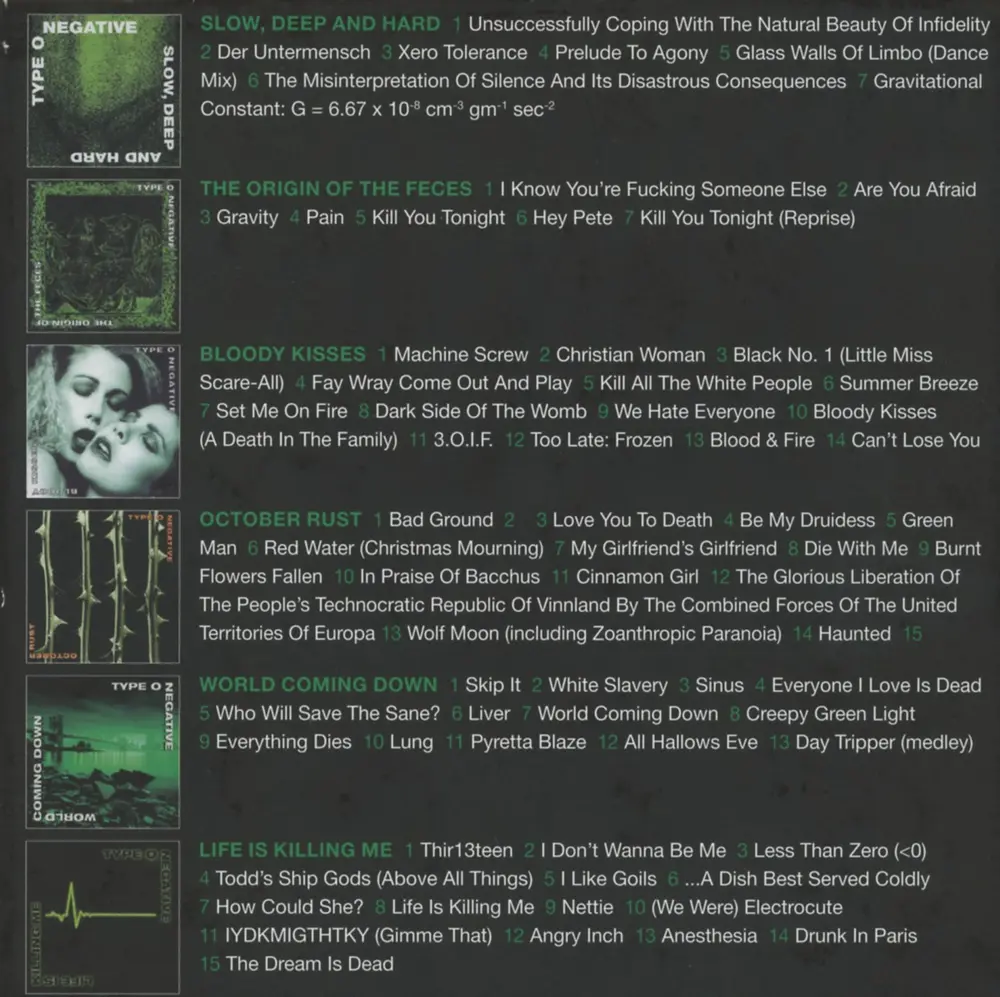 COMPLETE RR COLLECTION 1991-2003
