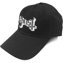 Ghost, Šiltovka Logo, Unisex, Čierna