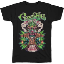 Cypress Hill, Tričko Tiki Time, Unisex, Čierna