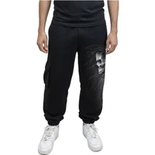 Unisex Cargo Joggers: Death Forever (Black) thumbnail