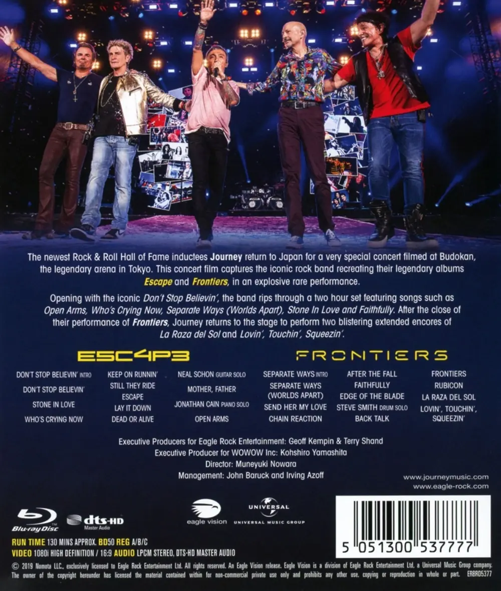 ESCAPE & FRONTIERS LIVE IN