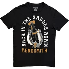Tričko Unisex T-Shirt: Back In The Saddle (Black)
