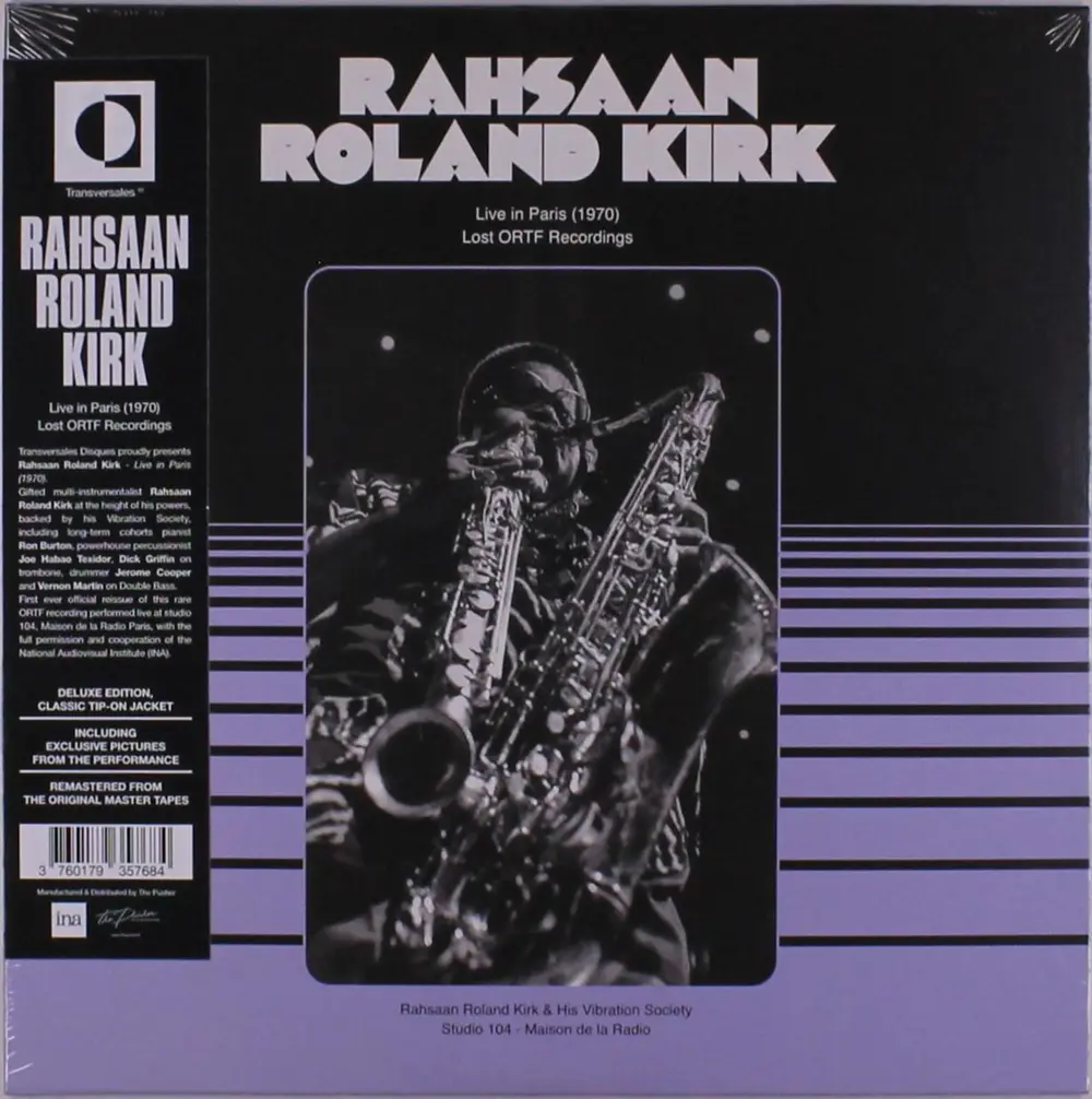 Rahsaan Roland Kirk – KIRK, RAHSAAN ROLAND - LIVE IN PARIS 1970 (Vinyl)