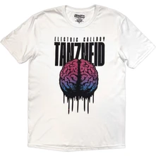 Tričko Unisex T-Shirt: Tanzneid Melting Brain (White)