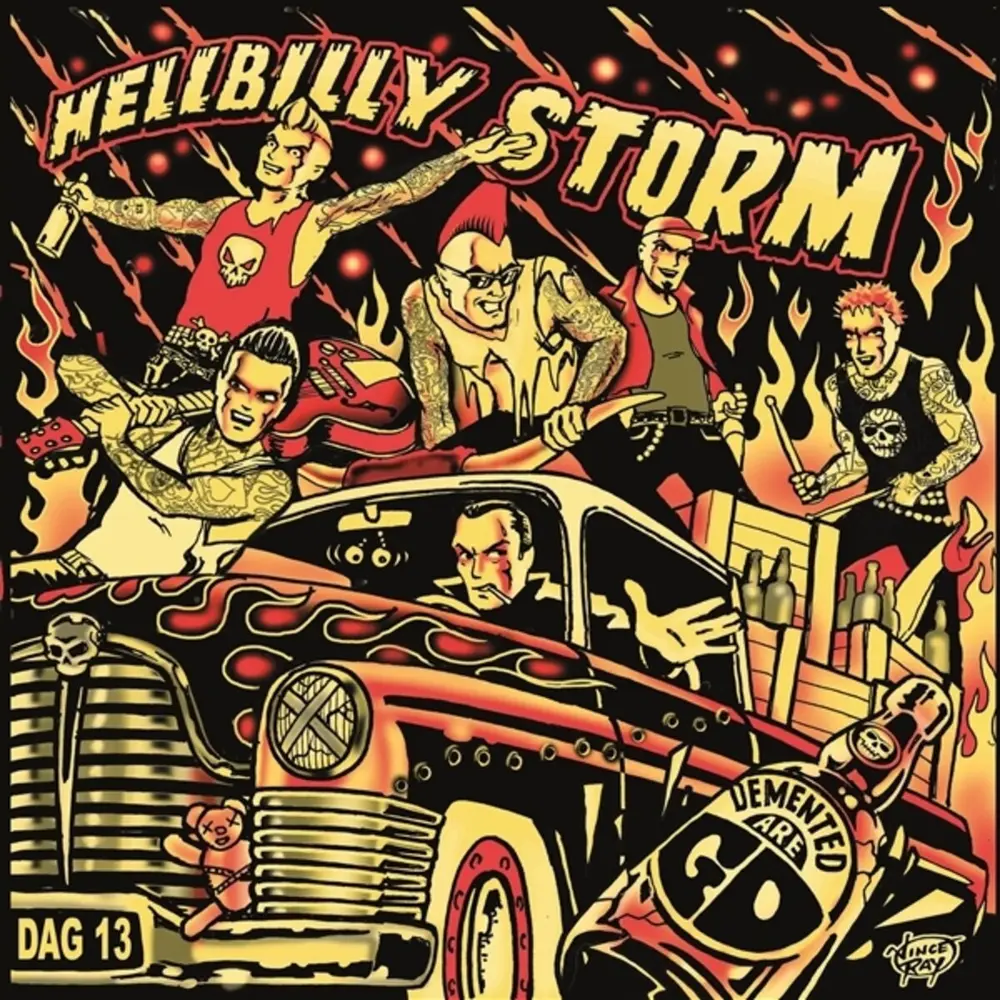 Demented Are Go – HELLBILLY STORM (Vinyl)