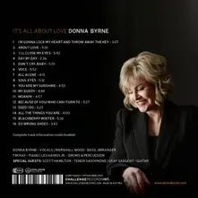 Donna Byrne – IT'S ALL ABOUT LOVE (CD)