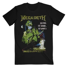 Megadeth, Tričko SFSGSW Explosion Vintage, Unisex, Čierna