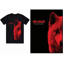 Bad Wolves, Tričko Dear Monsters, Unisex, Čierna