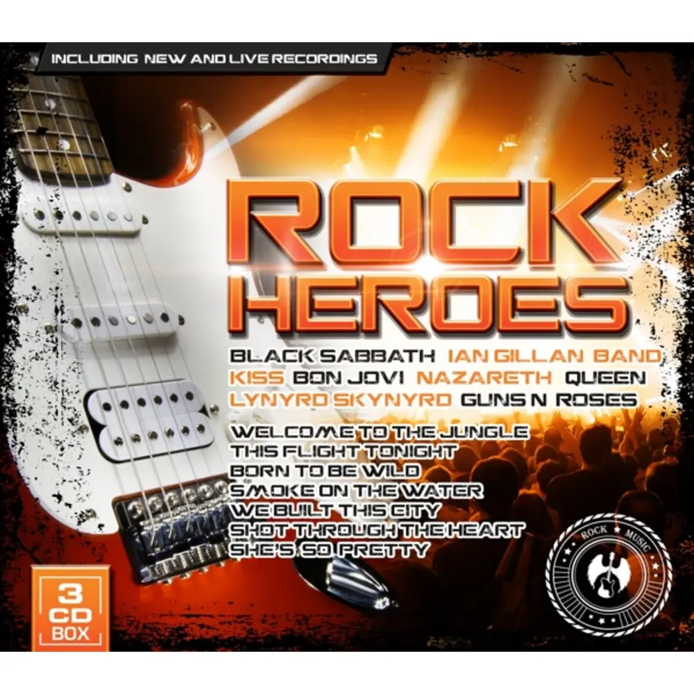 Various Artists – ROCK HEROES (CD)