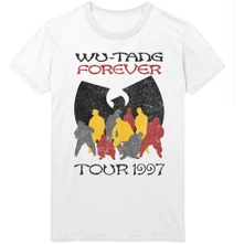 Wu-Tang Clan, Tričko Forever Tour '97, Unisex, Biela