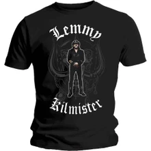 Lemmy, Tričko Memorial Statue, Unisex, Čierna