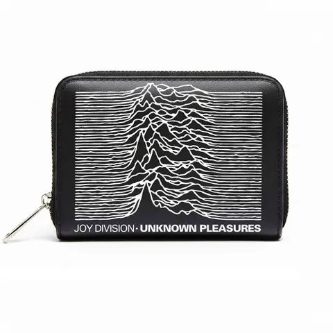 Zip Top Purse: Unknown Pleasures (Black)