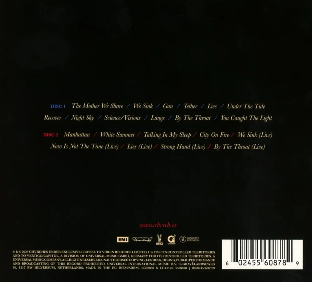 Chvrches – The Bones Of What You Believe (Special) (CD)