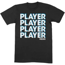 Feeder, Tričko Player, Unisex, Čierna