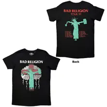 Unisex T-Shirt: Liberty '91 Tour (Black) (Back Print)