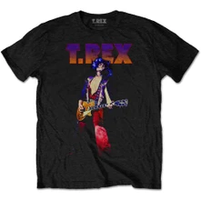 T. Rex, Tričko Rockin', Unisex, Čierna