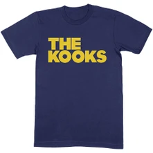 The Kooks, Tričko Logo, Unisex, Modrá