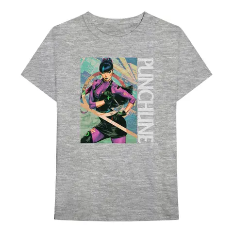 DC Comics – Tričko Punchline (Šedá), Unisex, Šedá