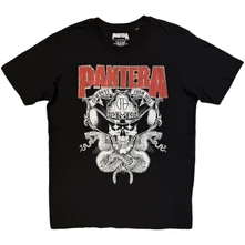 Pantera, Tričko Snake Skull, Unisex, Čierna