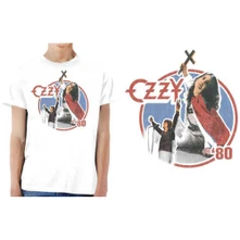 Ozzy Osbourne, Tričko Blizzard of Ozz '80, Unisex, Biela