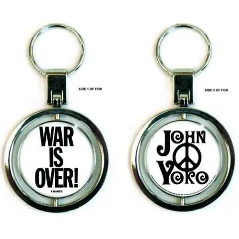 John Lennon – Kľúčenka War is Over (Keychain Spinner)