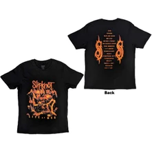 Slipknot, Tričko Live at MSG Orange, Unisex, Čierna