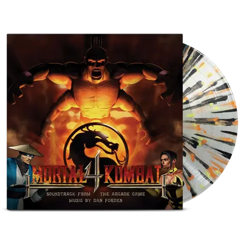Dan Forden – Vinyl MORTAL KOMBAT 4 (Transparent Yellow/Orange Vinyl)