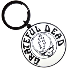 Grateful Dead, Kľúčenka Steal Your Face Mono Black