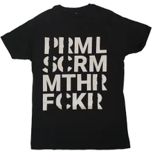 Primal Scream, Tričko Muthafucka, Unisex, Čierna