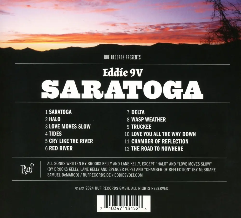 Eddie 9V – SARATOGA (CD)