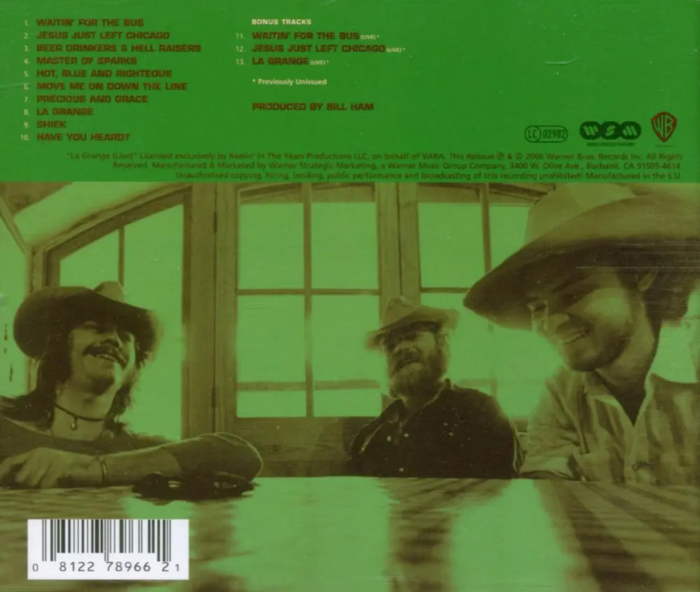 ZZ Top – TRES HOMBRES (2006) (CD)