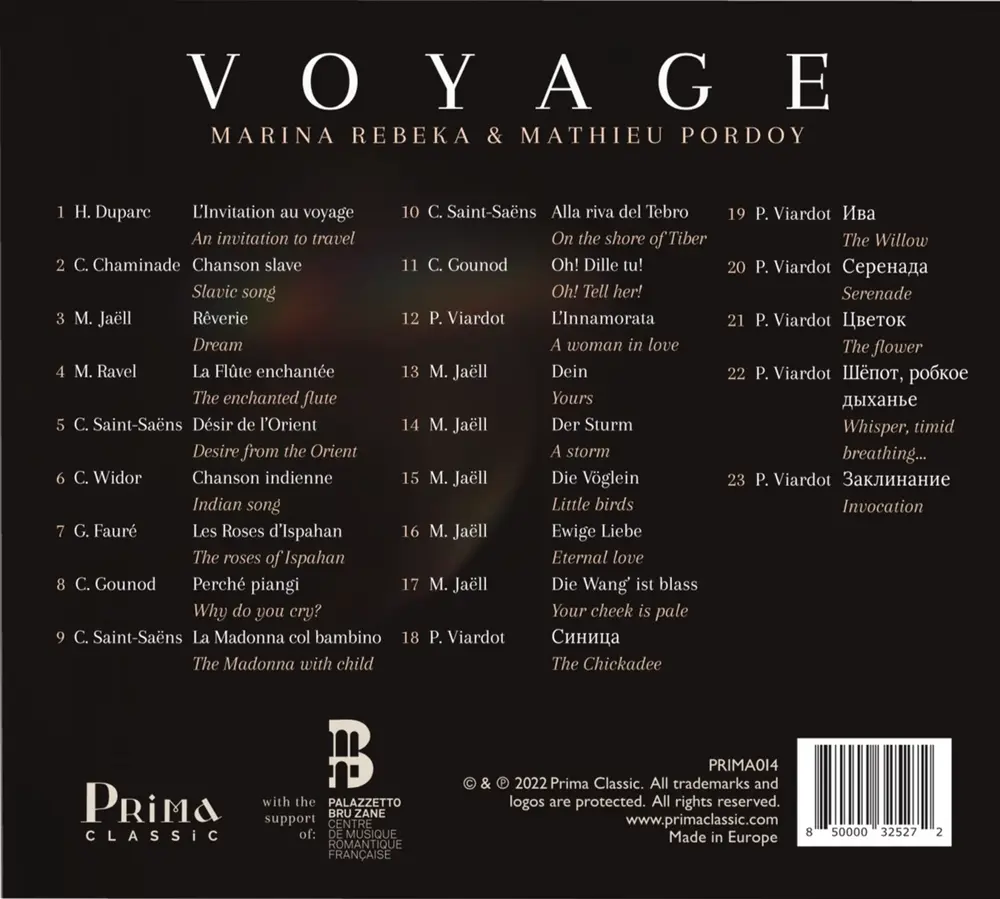 Marina Rebeka – VOYAGE (CD)
