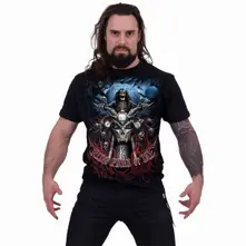 Unisex T-Shirt: Ride Free (Black) (Back Print) thumbnail
