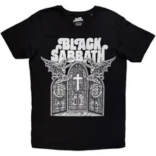 Tričko Unisex T-Shirt: Church Windows (Black)