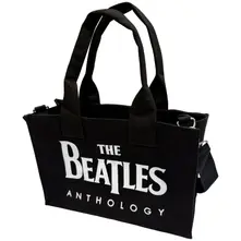 Cotton Tote Bag: Anthology (Black) (Back Print)